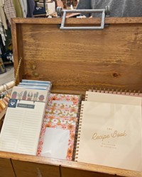 HOLIDAY GIFTS Head over to the SLO General Store, in the Public Market on South Higuera, and find cute notebooks that can be used for a variety of activities.