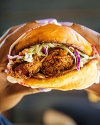 CLUCK, CLUCK Southern fried chicken dusted with spicy seasoning made its way into San Luis Obispo County, and it's not going away anytime soon.