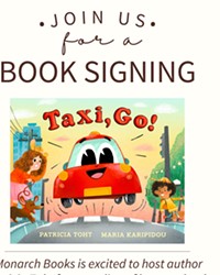 Monarch Books hosts reading, signing with children's author Patricia Toht