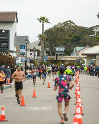 COURSE CORRECTION Visit Morro Bay, Morro Bay, and the Ironman event are aiming to chart a run course through Morro Bay State Park for the upcoming race on May 19. In the first Morro Bay Ironman event, the running portion of the triathlon consisted of three loops through the Embarcadero.