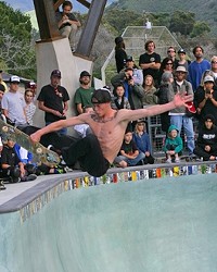 THE NEW SLO SKATE PARK, WHICH OPENED TO THE PUBLIC FEB. 28, IS A SKATER PARADISE!