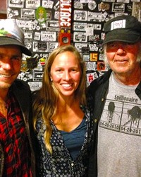 NEIL YOUNG, LUKAS NELSON AND PROMISE OF THE REAL PLAY SURPRISE SHOW AT SLO BREW!!!