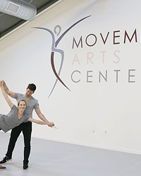 STEPPING INTO LOVE: DANCING COUPLE BRINGS MOVEMENT CENTER TO SLO