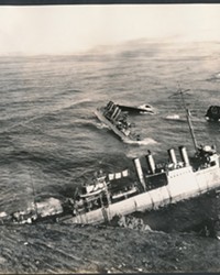 MIDNIGHT TRAIN: NINETY YEARS AGO, SAN LUIS OBISPO RESPONDED TO THE LARGEST PEACETIME LOSS OF NAVAL VESSELS IN AMERICAN HISTORY AT HONDA POINT
