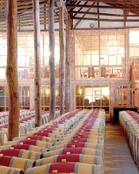 FEELING CHILE? :  Delicious wines travel from this cellar at Chile's Casa Silva winery to the Central Coast, thanks to J & L Distributing in Paso Robles.