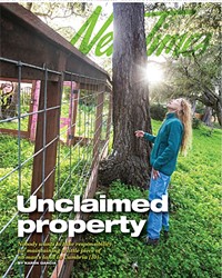 UNCLAIMED PROPERTY: NOBODY WANTS TO TAKE RESPONSIBILITY FOR MAINTAINING A LITTLE PIECE OF NO MAN'S LAND IN CAMBRIA