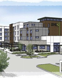 HILTON SUITES Atascadero will get its first development at the vacant Del Rio Marketplace, a 120-room hotel.
