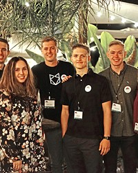 HANDS ON Poly Canyon Ventures held its launch party on Oct. 5 at Bang the Drum Brewery in SLO to inform the public of their mission to help student startups gain footing.