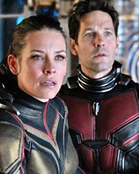 HERO/LIFE BALANCE In Ant-Man and The Wasp, Scott (Paul Rudd, pictured right) struggles with being a father and a super hero.