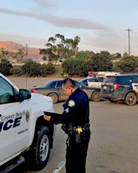 A LEAN BLUE LINE A recent audit of the Grover Beach Police Department recommended the agency hire additional officers. The department's staffing has remained virtually unchanged for a decade, according to the audit.