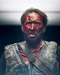 BLOOD EVERYWHERE Nicolas Cage stars in Mandy (2018), a color-filled, '80s-inspired sci-fi thriller, that's a must-see for anyone who's bored of the usual.