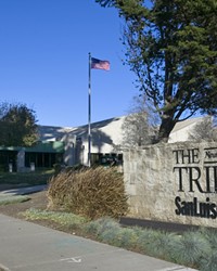 END OF AN ERA The Tribune, SLO County's daily newspaper, is moving to new offices at 735 Tank Farm Road. April 11 marked its last day in a building on South Higuera Street (pictured), where the paper has been based since 1993.