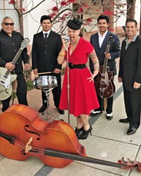 CALLING ALL SWINGERS Swing band MarciJean and the Belmont Kings play Madonna Inn on May 6, with free lessons from the SLO Rugcutters.