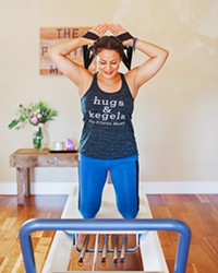 SUPPORTING WOMEN Local pilates instructor Natalie Garay focuses on postpartum rehabilitation and is looking to expand her work.