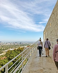 GET ME SOME GETTY Built atop a hill, the Getty Museum offers incredible views of Los Angeles, not to mention gorgeous architecture, grounds, and, oh yeah, art.