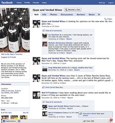 ON THE WEB :  Local wineries have nurtured an enthusiastic following online. - SCREEN SHOT BY STEVE E. MILLER
