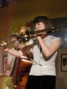 NYC vocalist and trombonist Elizabeth! Plays the Inn at Morro Bay with the Mike Raynor Group on Oct. 17 - PHOTO COURTESY OF ELIZABETH!