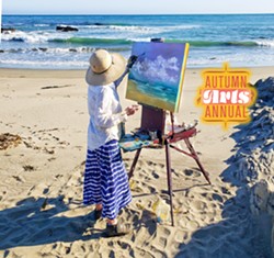 COVER COURTESY PHOTO BY DON DELAY - BLUE OCTOBER SLO-based impressionist Paula DeLay is one of several local artists participating in this year's Open Studios Art Tour on Oct. 14, 15, 21, and 22. Visit slocountyarts.org/osat for the event's complete catalog of featured art studios.