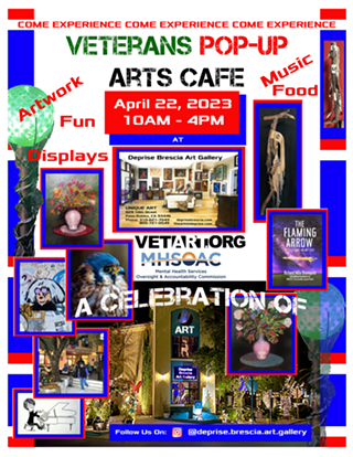 Veterans Pop-Up Arts Cafe