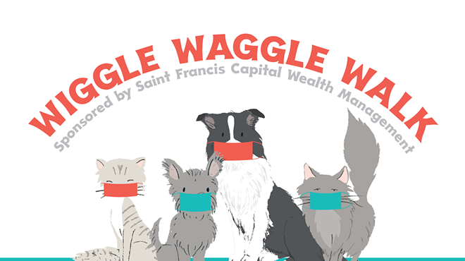 Image: Virtual 28th annual Wiggle Waggle Walk for Woods and 5K