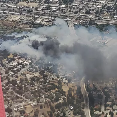 Image: Water board allows Paso Robles to clear flammable brush from riverbed