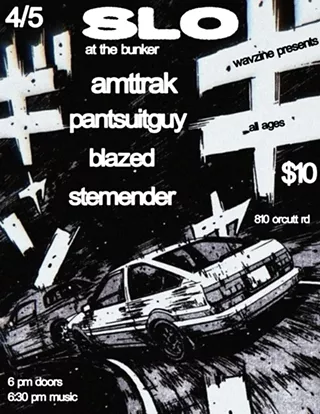 Image: Wavzine Presents: Amttrak/Pantsuitguy/Blazed/Stemender