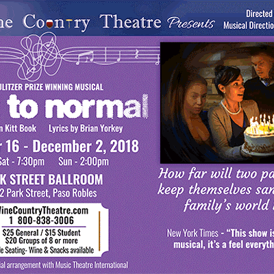 Wine Country Theatre presents Next To Normal