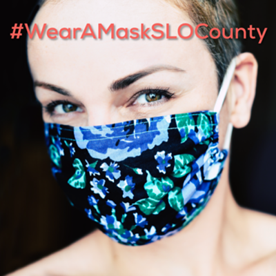 Image: Women&rsquo;s March SLO initiates a campaign to promote wearing a face mask