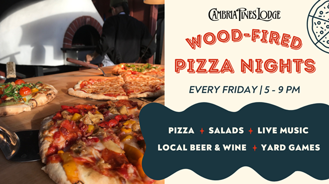 Image: Wood-Fired Pizza Nights at Cambria Pines Lodge