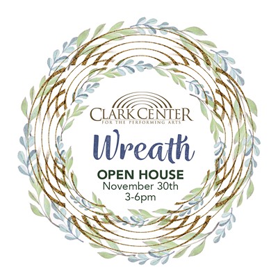 Clark Center Wreath Open House