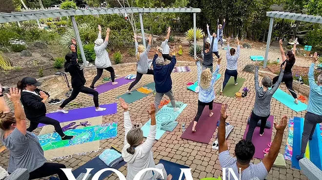 Image: Yoga in the Garden