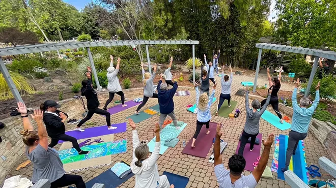 Image: Yoga in the Garden